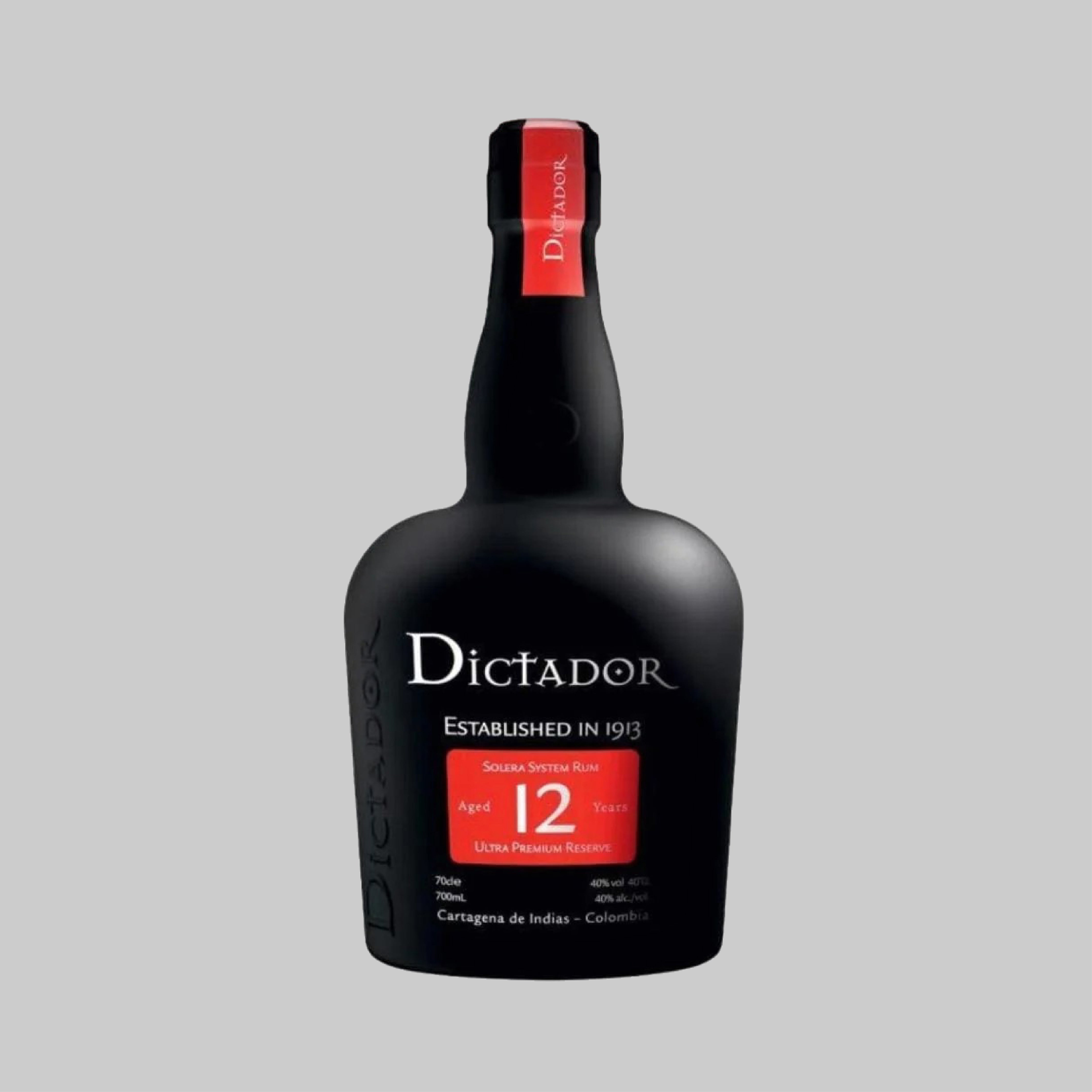 Dictador 12 Years Solera System Rum 700ml 40.0% | TIME2DRINK